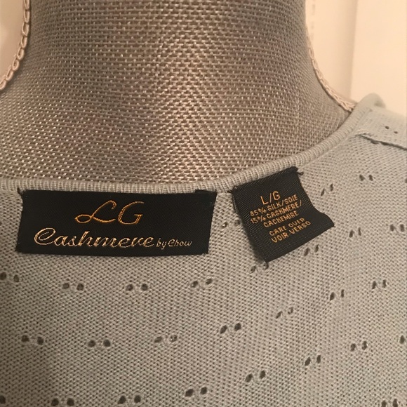 Beautiful Cashmere & Silk Cardigan - Picture 6 of 7